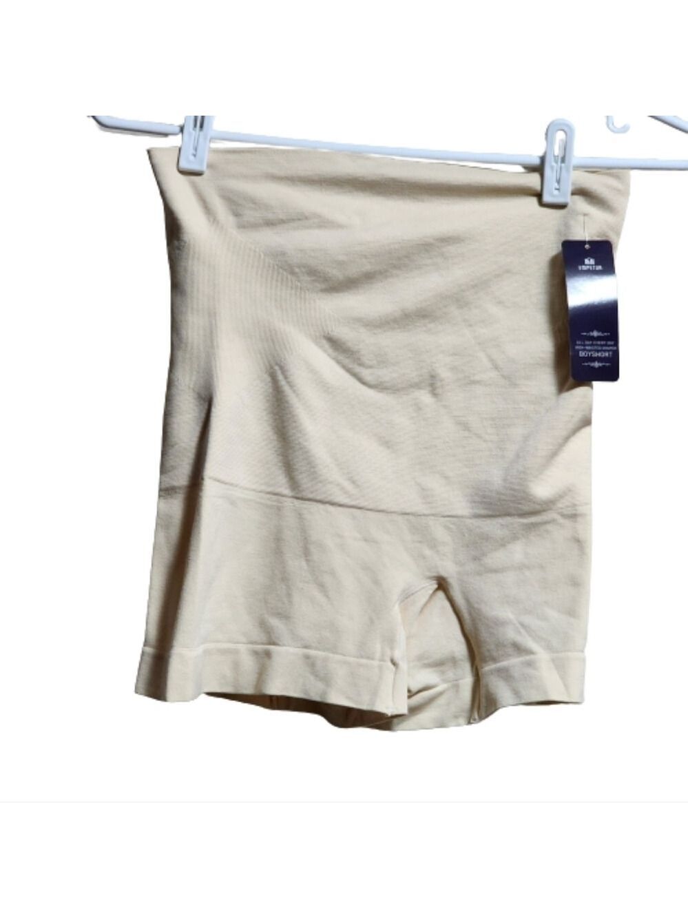 Empetua boyshort high waisted compression shaper color cream size large